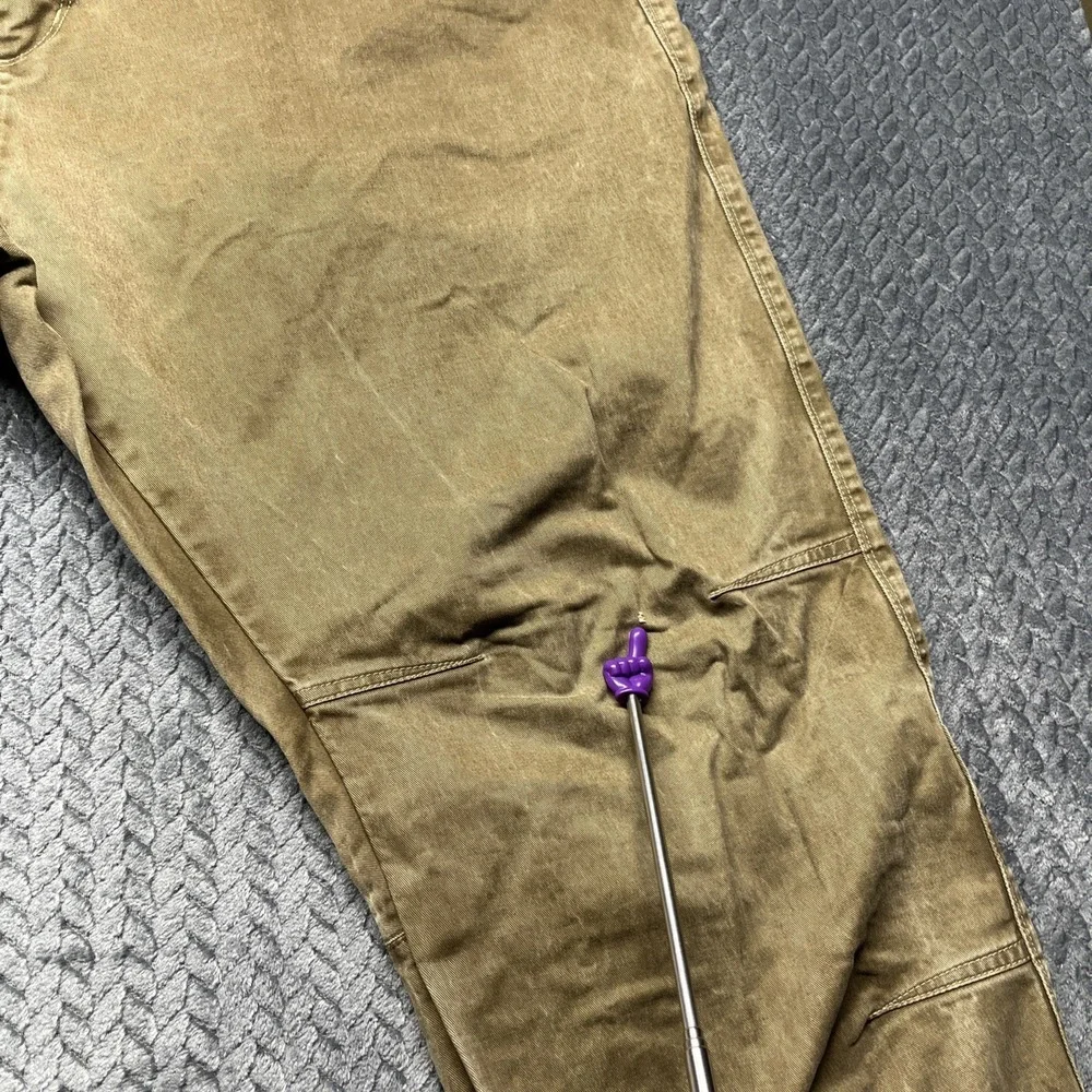 KUHL Rydr Pants Men's Size 42X30.5 Khaki Tan‎ Patina Dye Outdoors Workwear - Picture 14 of 16